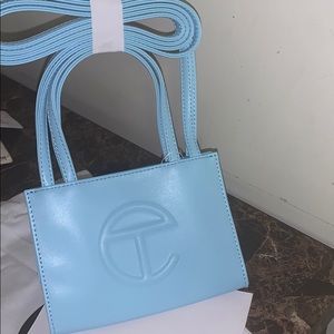 Telfar small baby blue bag brand new